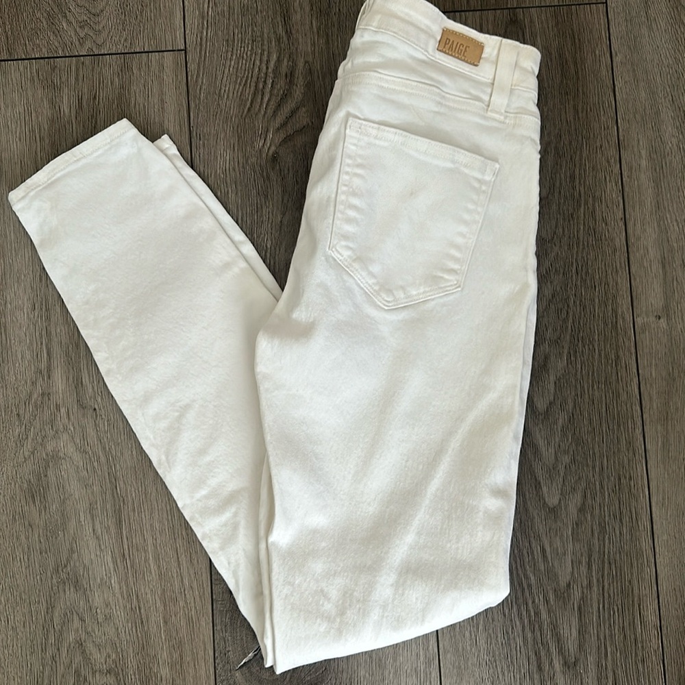 Paige White Skinny Jeans